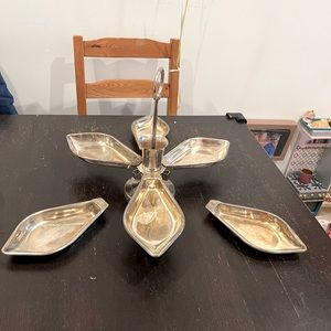 Unique antique serving dish